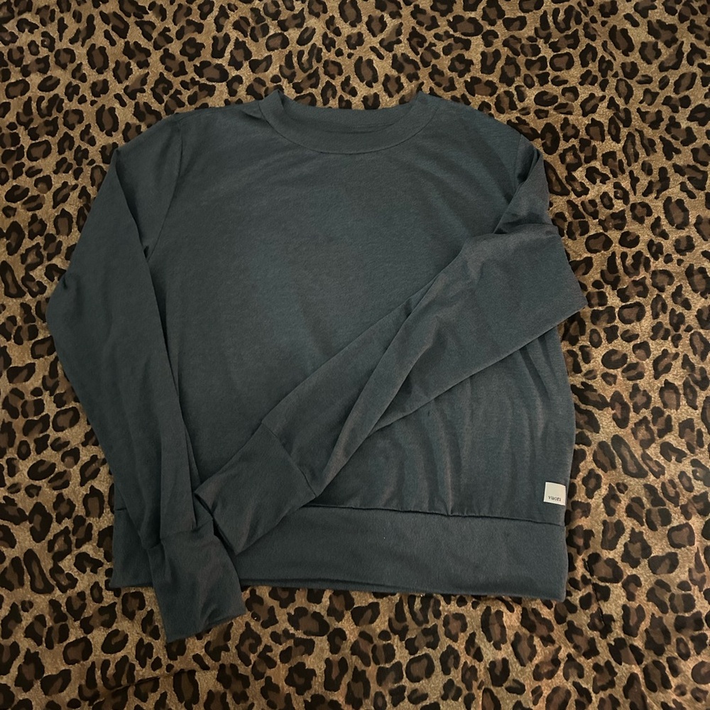 Vuori Slate Blue Pullover Sweatshirt